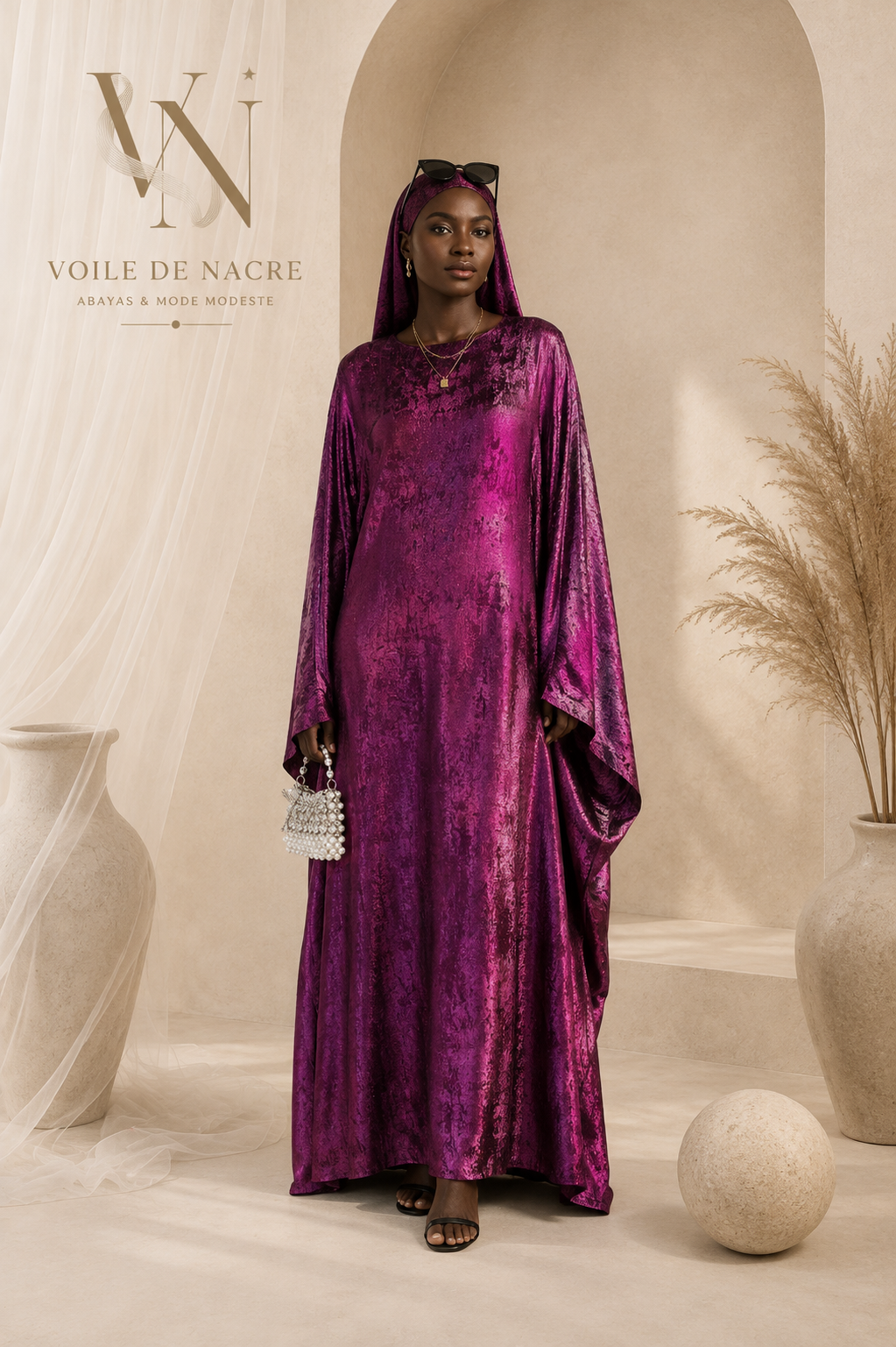 Abaya Nacrée