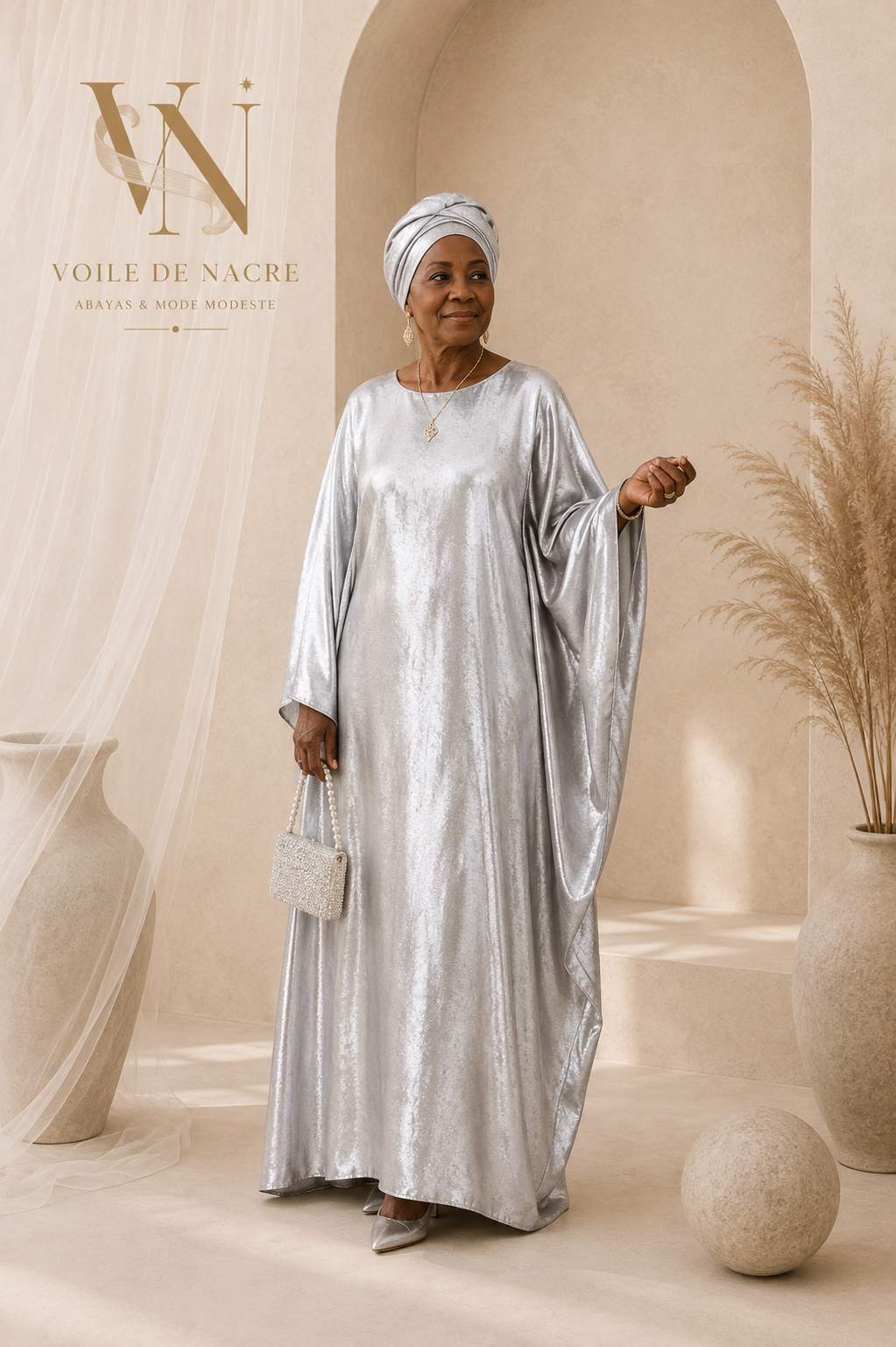 Abaya Nacrée