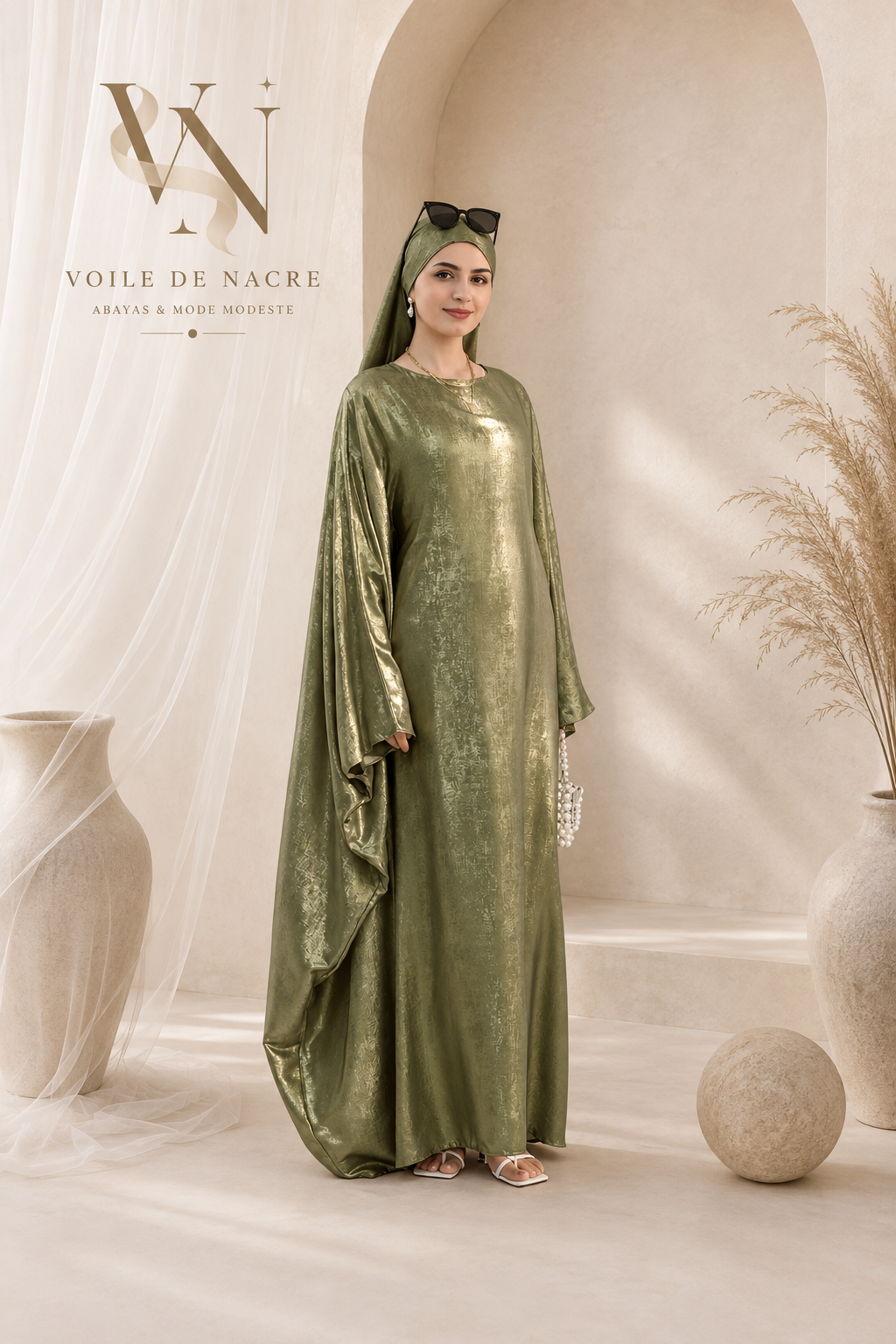 Abaya Nacrée